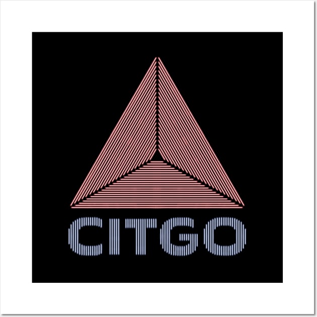 Neon CITGO Sign - Boston Wall Art by GeekGiftGallery